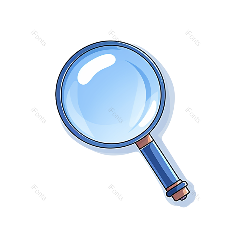 卡通图片,蓝色元素,简约PNG,简单免抠素材